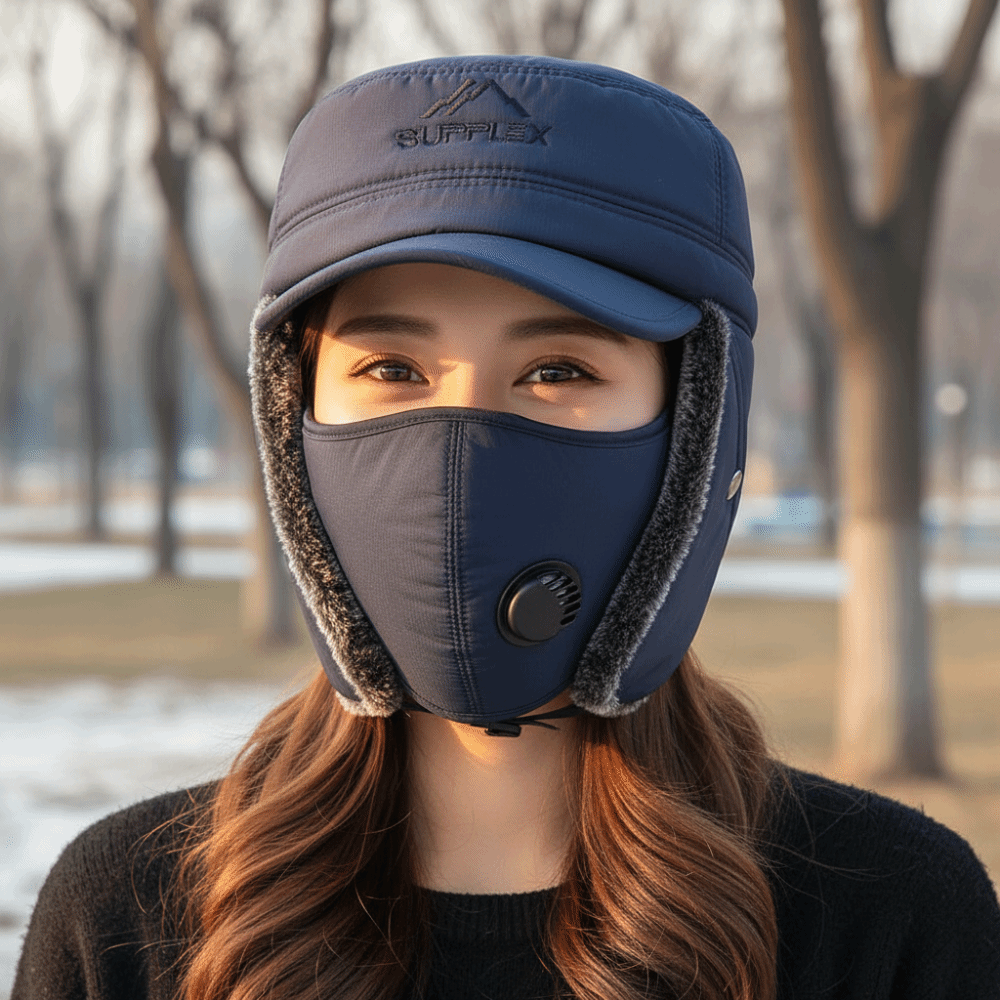 Trapper Hat Ear Flap - Утепленная зимняя шапка-ушанка с отстегивающейся флисовой