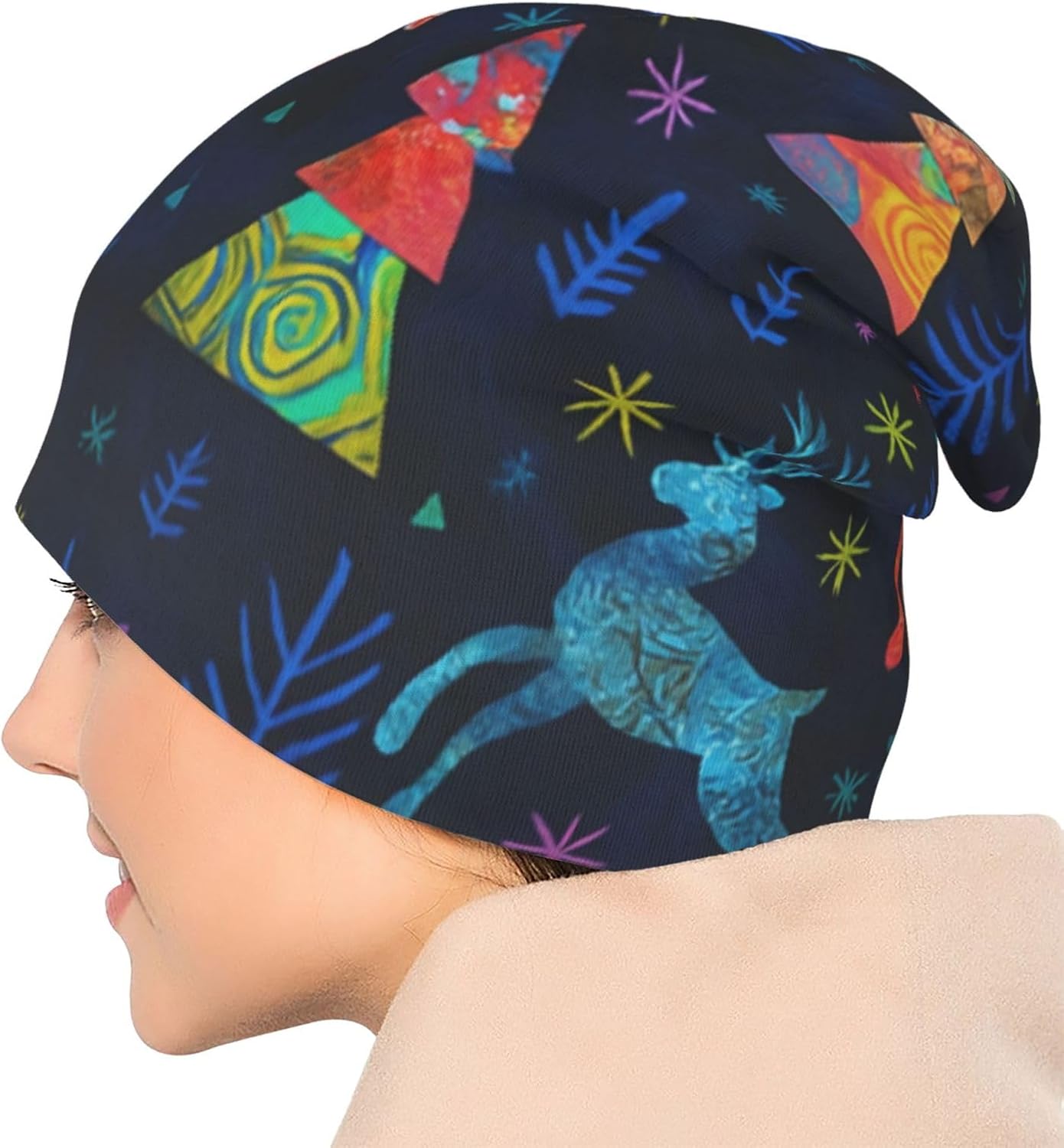 Красочные вязаные шапки ярких  – обзор и цена Beanie Cuffed Knit