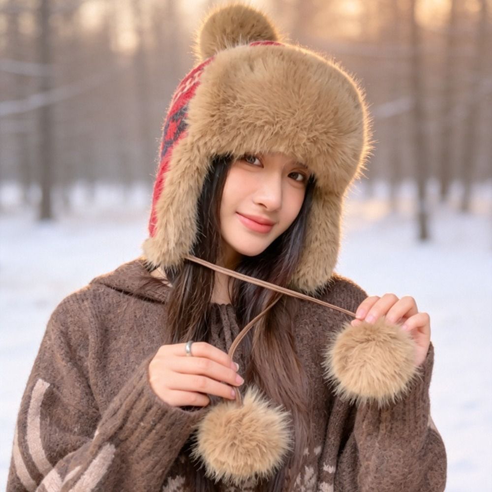 Стильная вязаная шапка-ушанка  – обзор и цена Trapper Hat Ear Flap