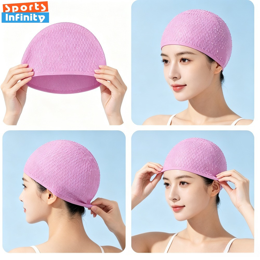 Силиконовая шапочка для плаван – обзор и цена Swim Hat Silicone
