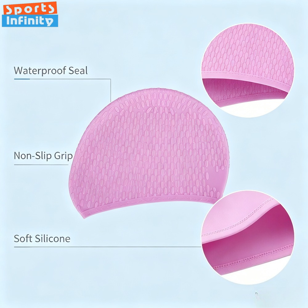 Силиконовая шапочка для плаван – обзор и цена Swim Hat Silicone