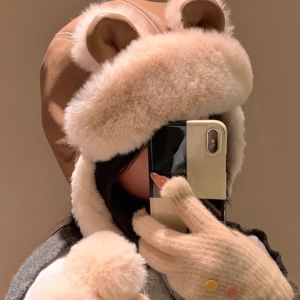 Уютная шапка-ушанка из искусст – обзор и цена Trapper Hat Ear Flap